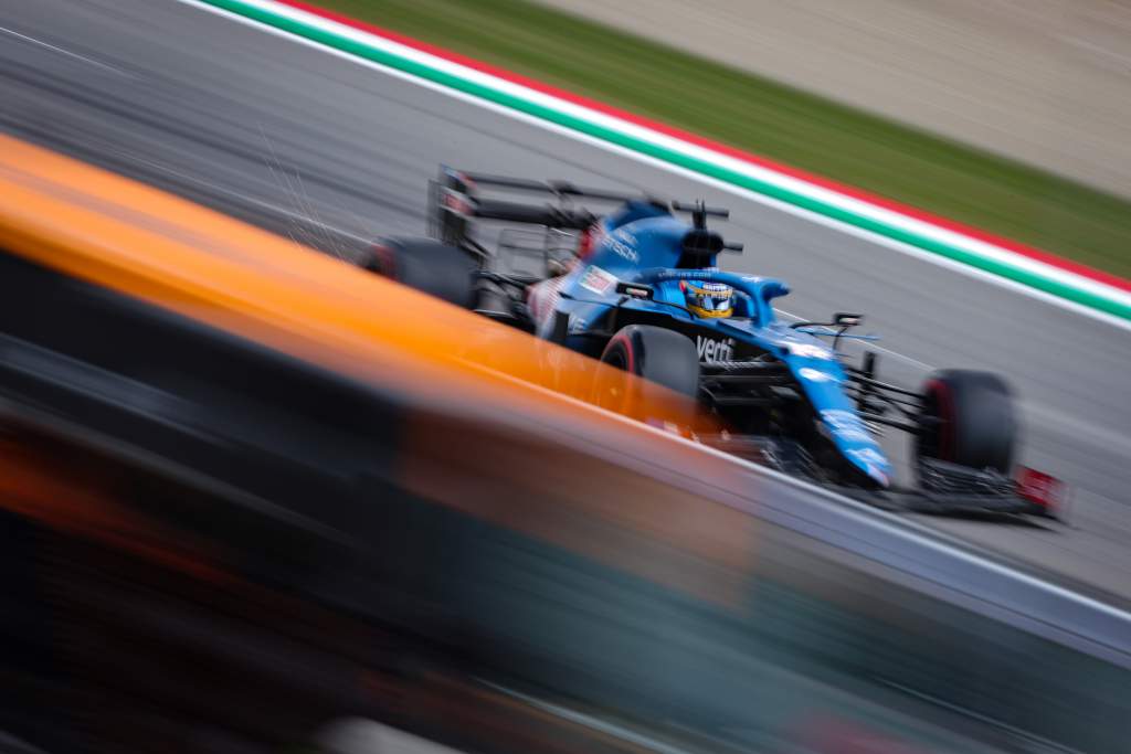 Fernando Alonso Alpine Imola 2021
