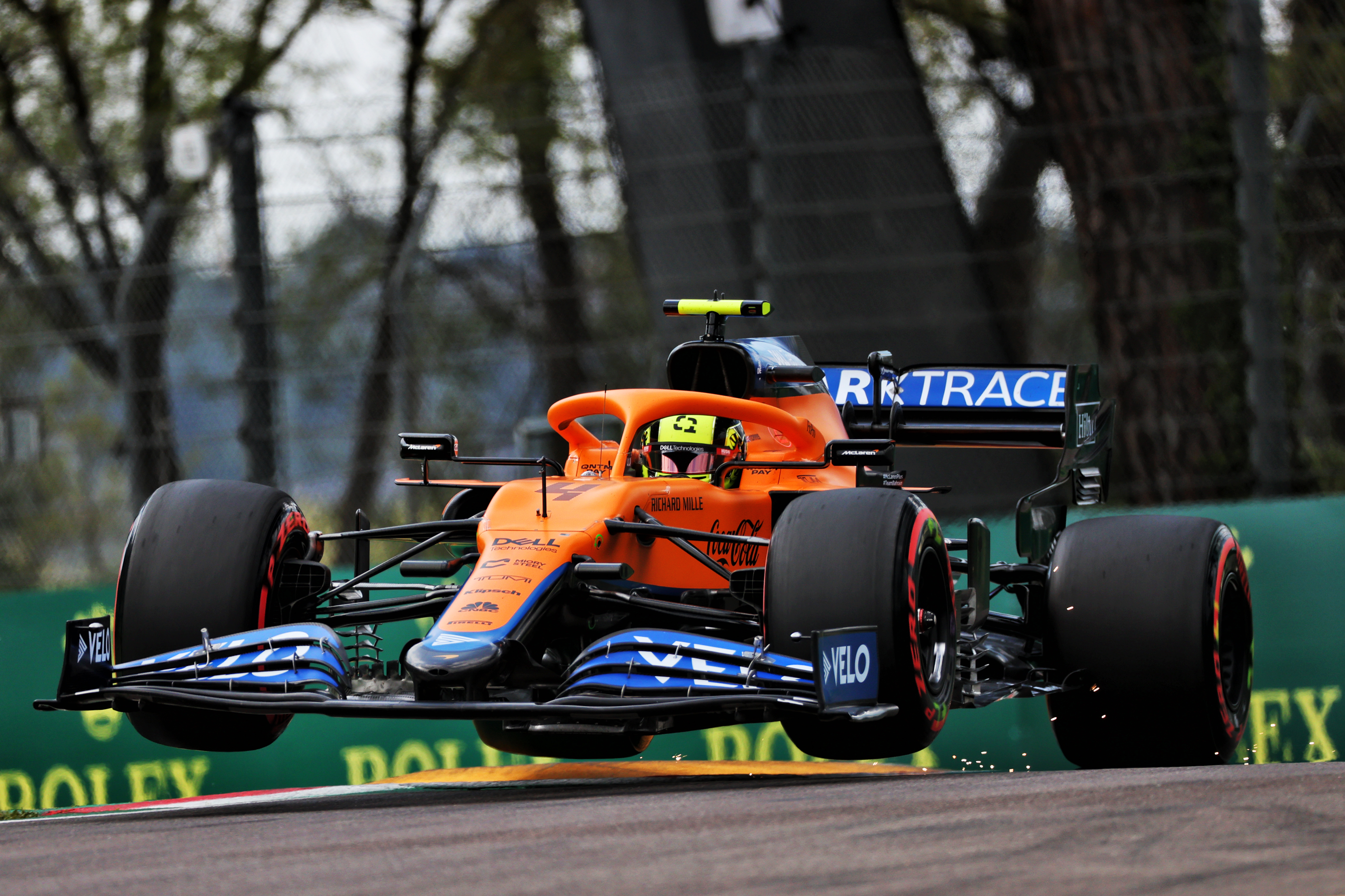 Motor Racing Formula One World Championship Emilia Romagna Grand Prix Qualifying Day Imola, Italy