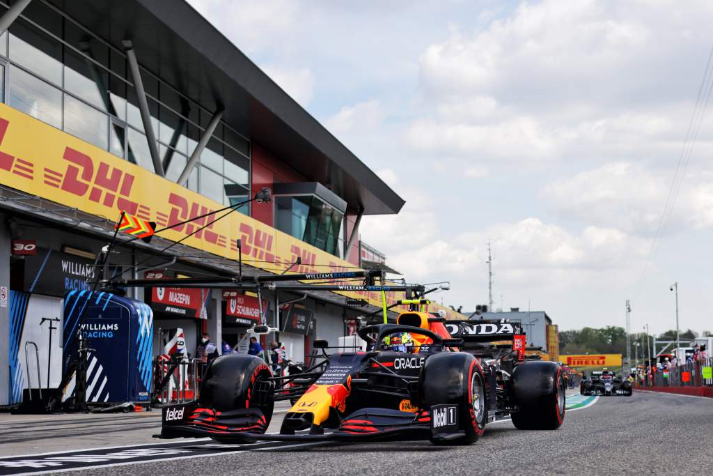 Motor Racing Formula One World Championship Emilia Romagna Grand Prix Qualifying Day Imola, Italy