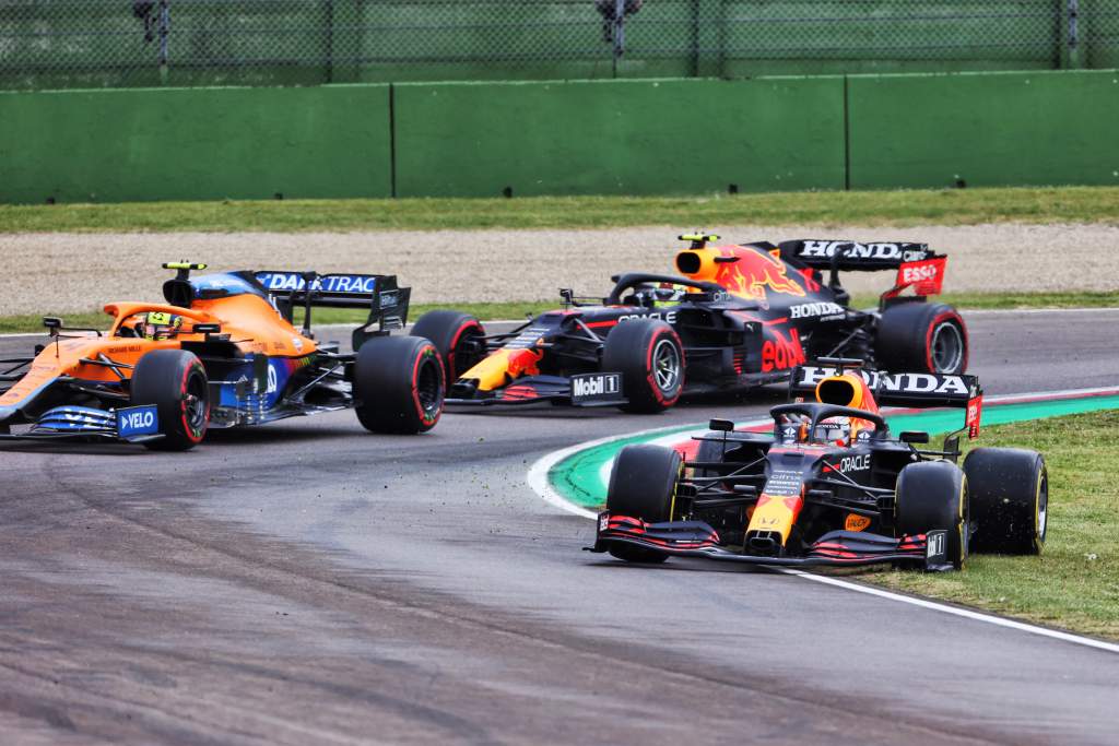 Max Verstappen off Imola 2021