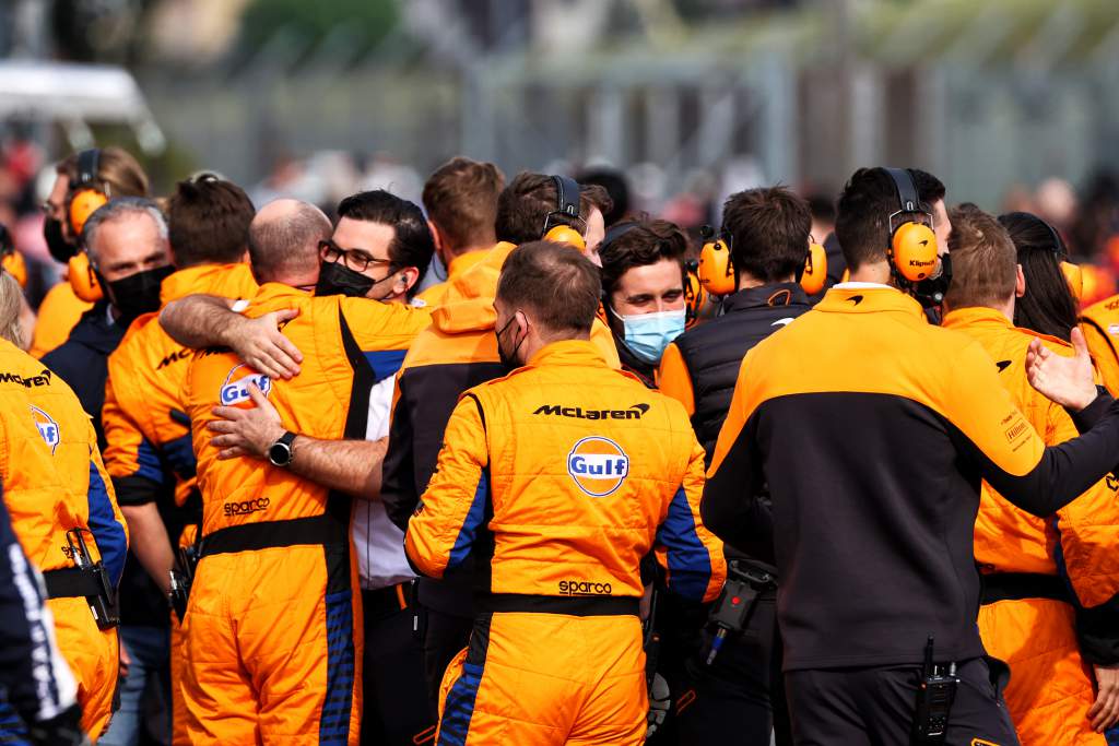 McLaren F1 staff