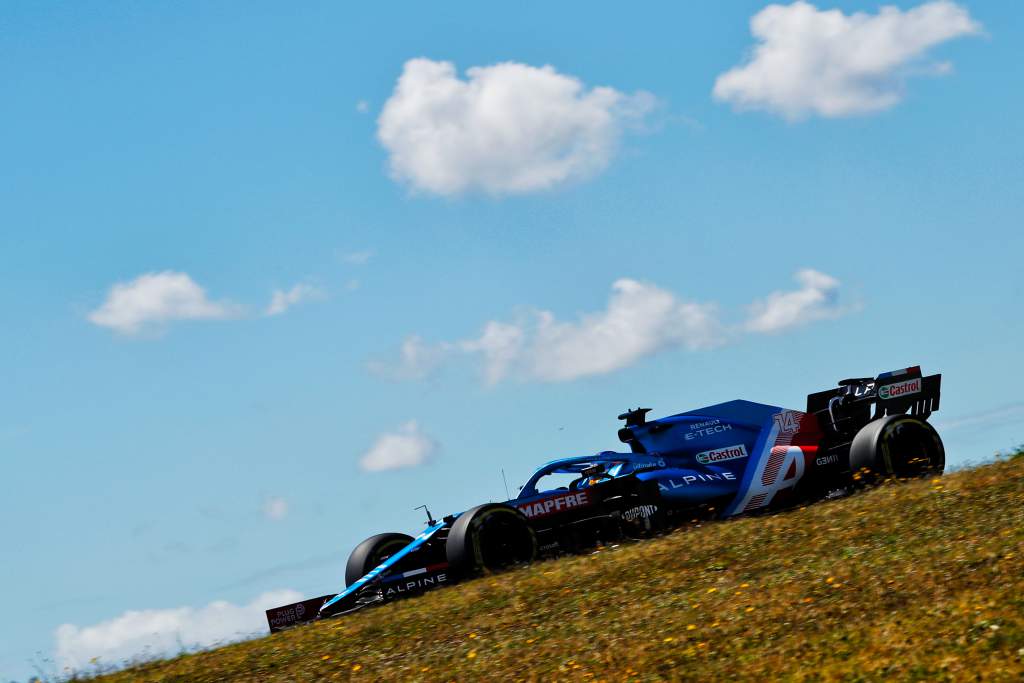 Fernando Alonso Alpine F1 Portimao