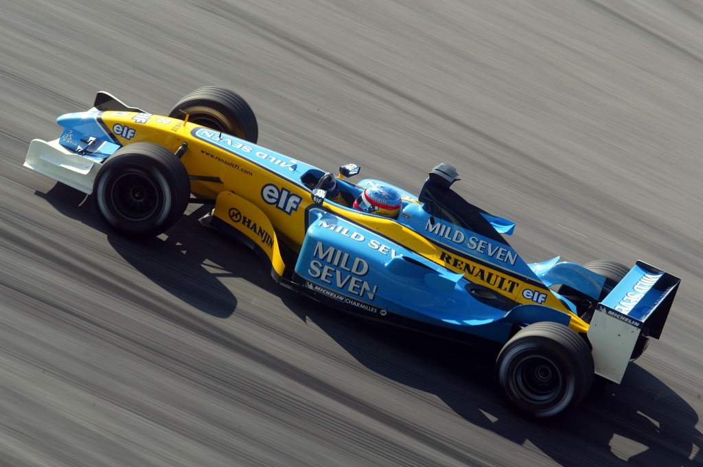 Fernando Alonso Renault Malaysian Grand Prix 2003 Sepang