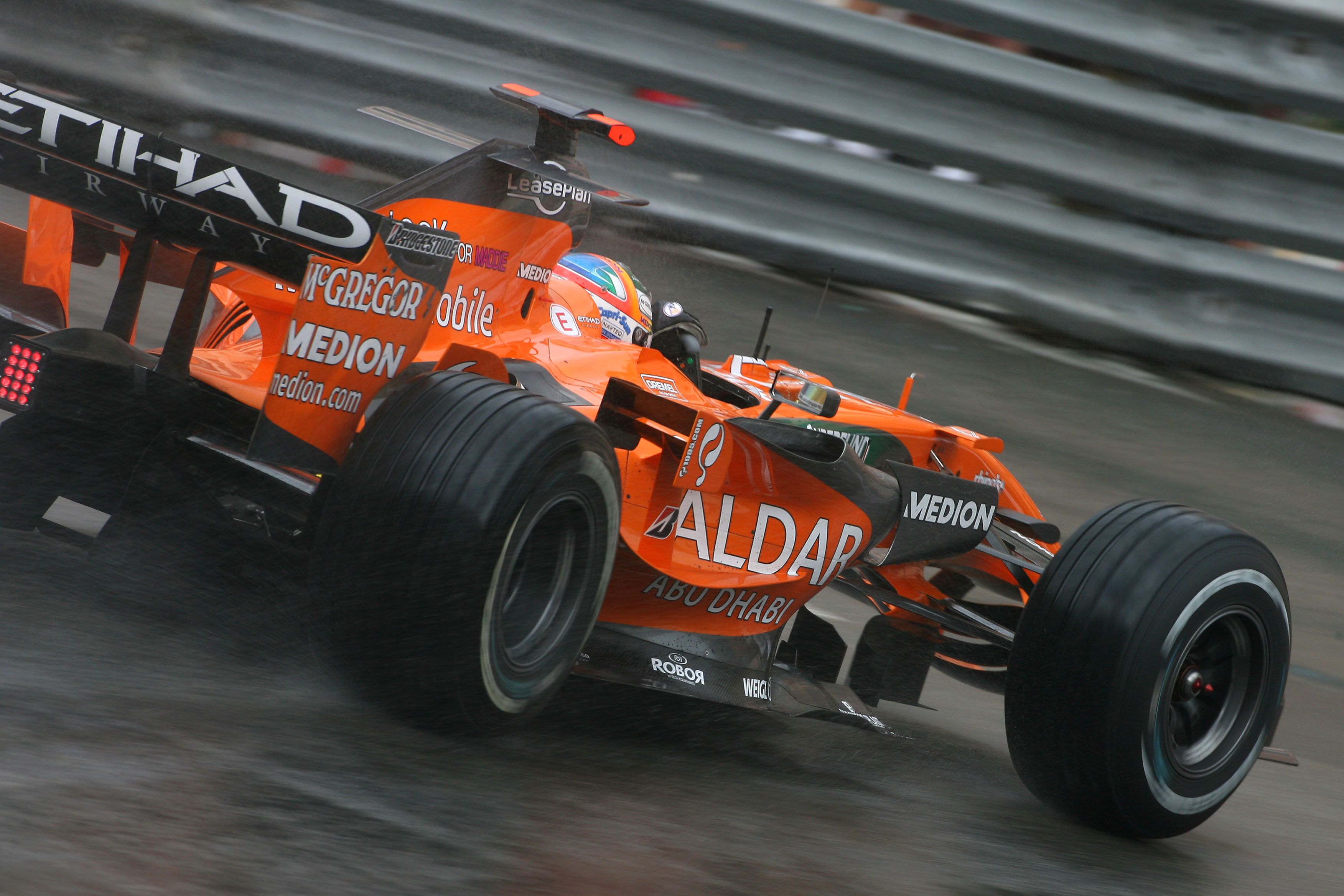 Adrian Sutil Spyker Monaco 2007