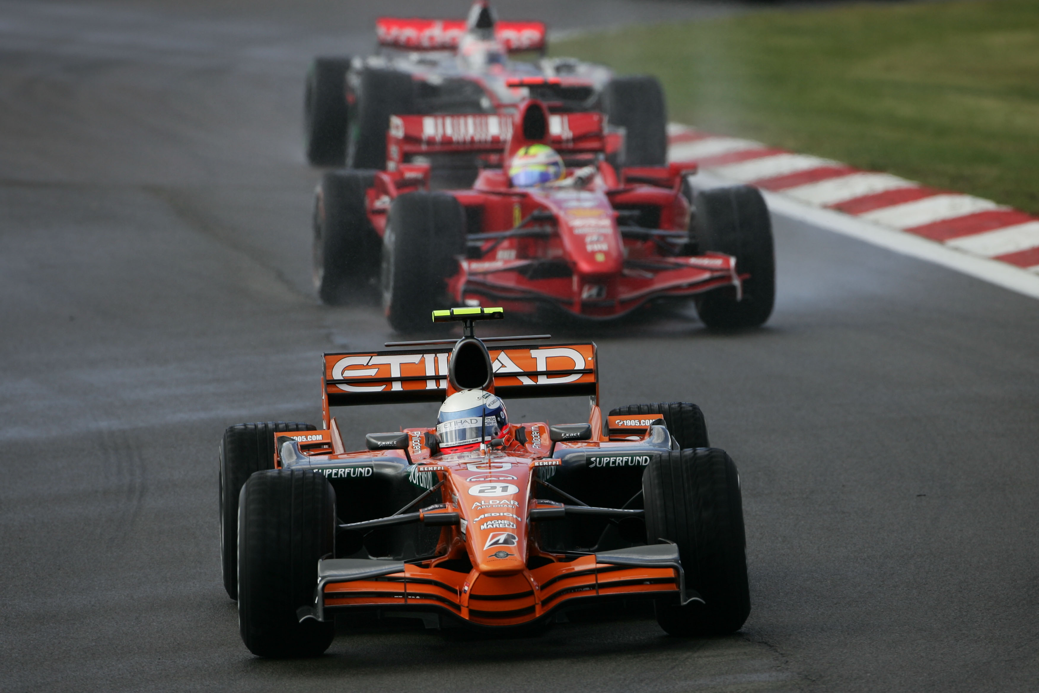 Markus Winkelhock Spyker Nurburgring 2007