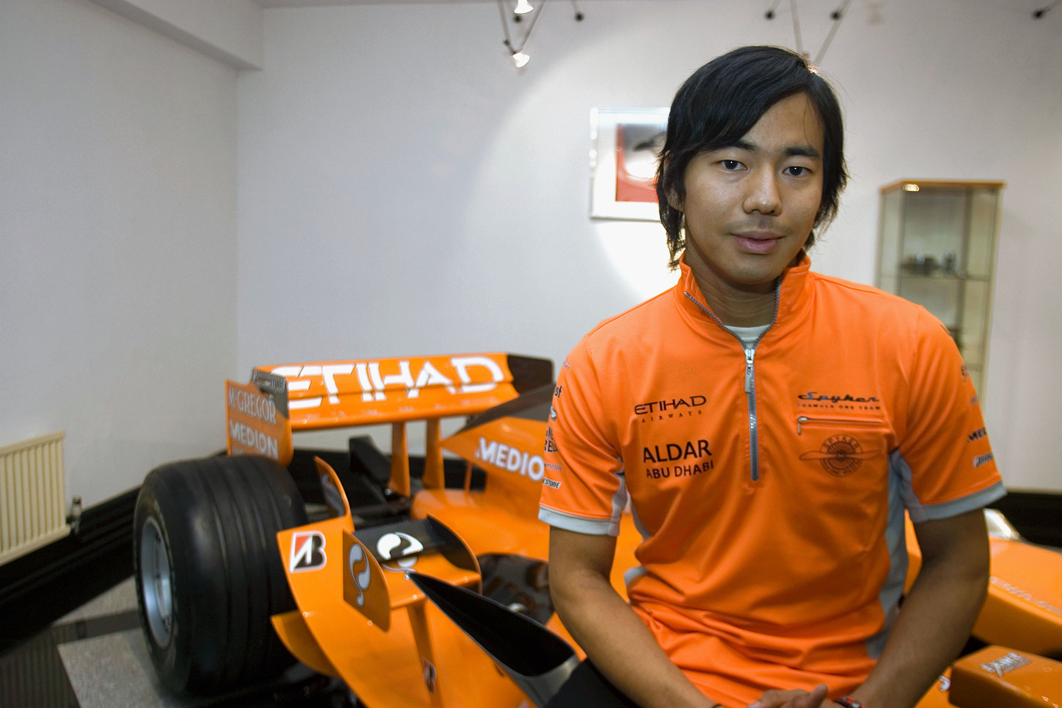 Sakon Yamamoto (jpn), Signs For Spyker F1 Team