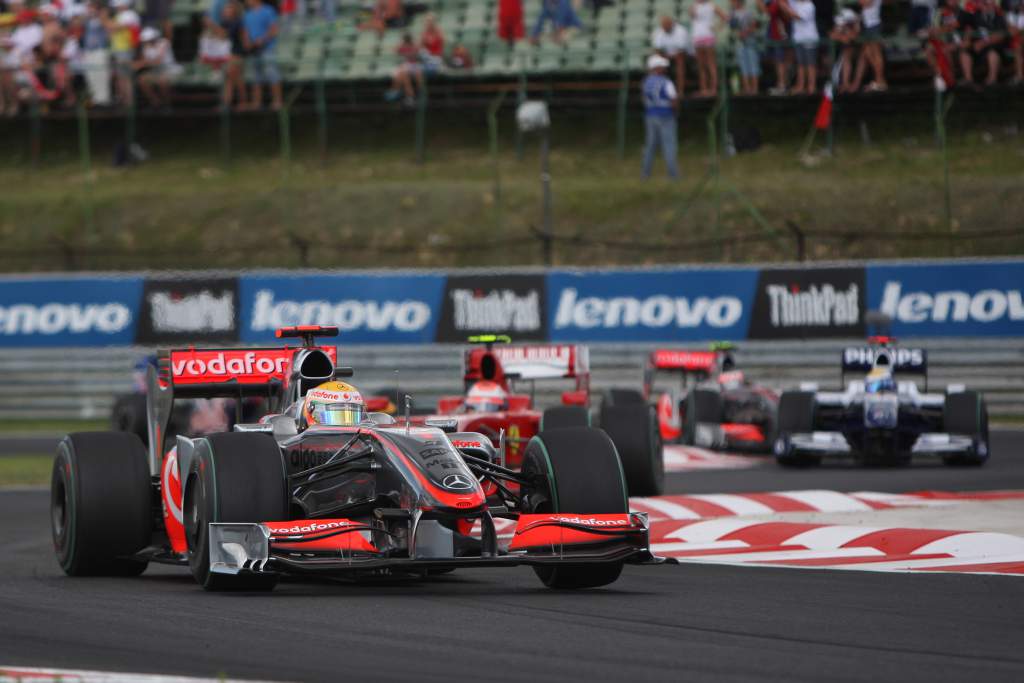 Lewis Hamilton McLaren Hungarian GP F1