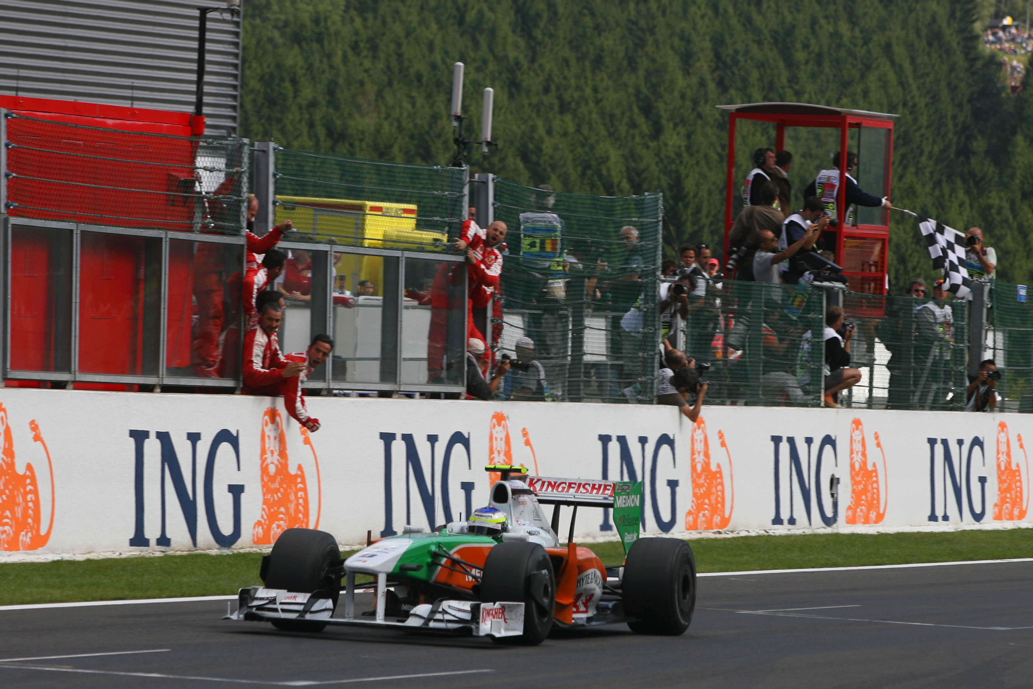 Giancarlo Fisichella Force India Spa 2009