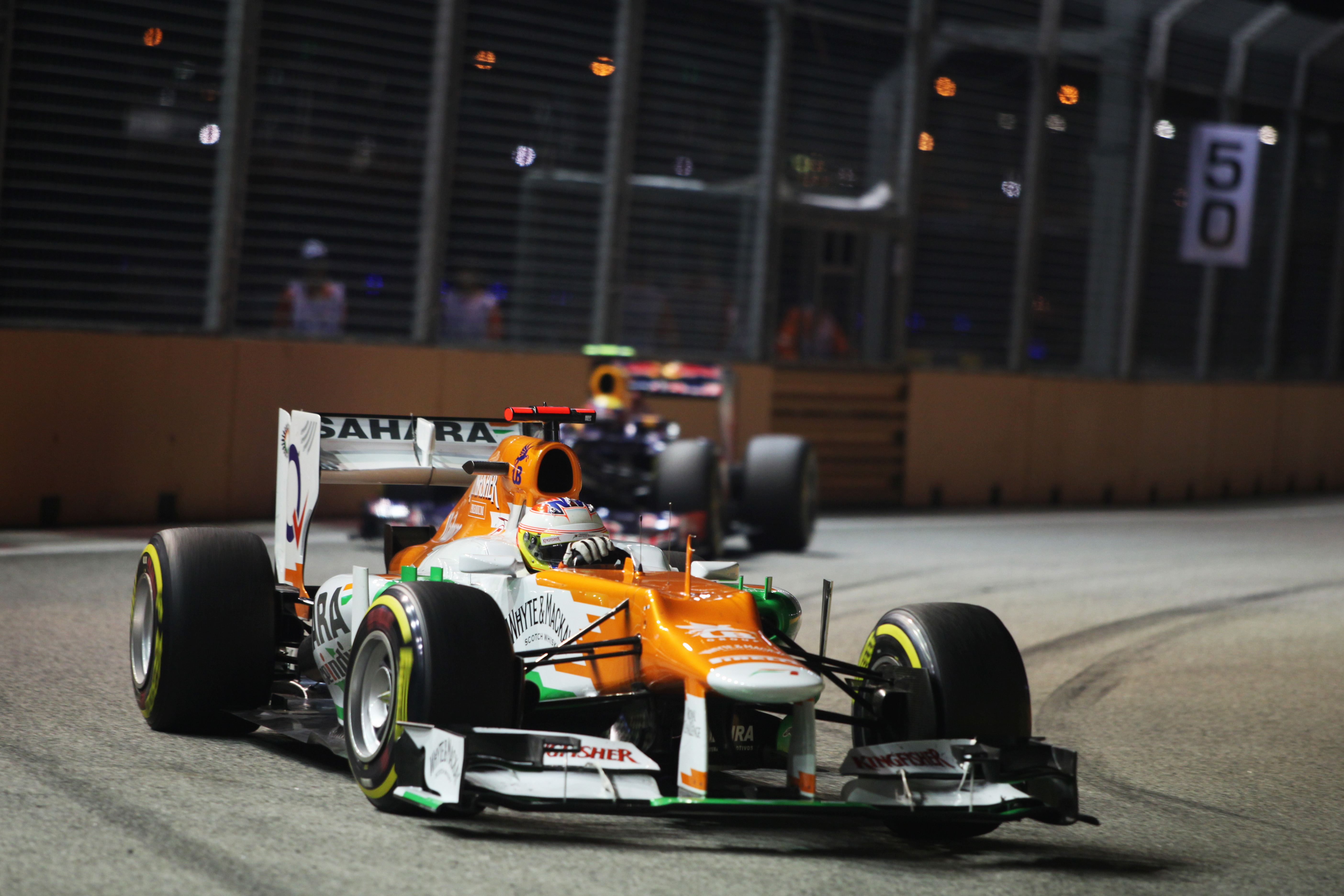 Paul di Resta Force India Singapore Grand Prix 2012