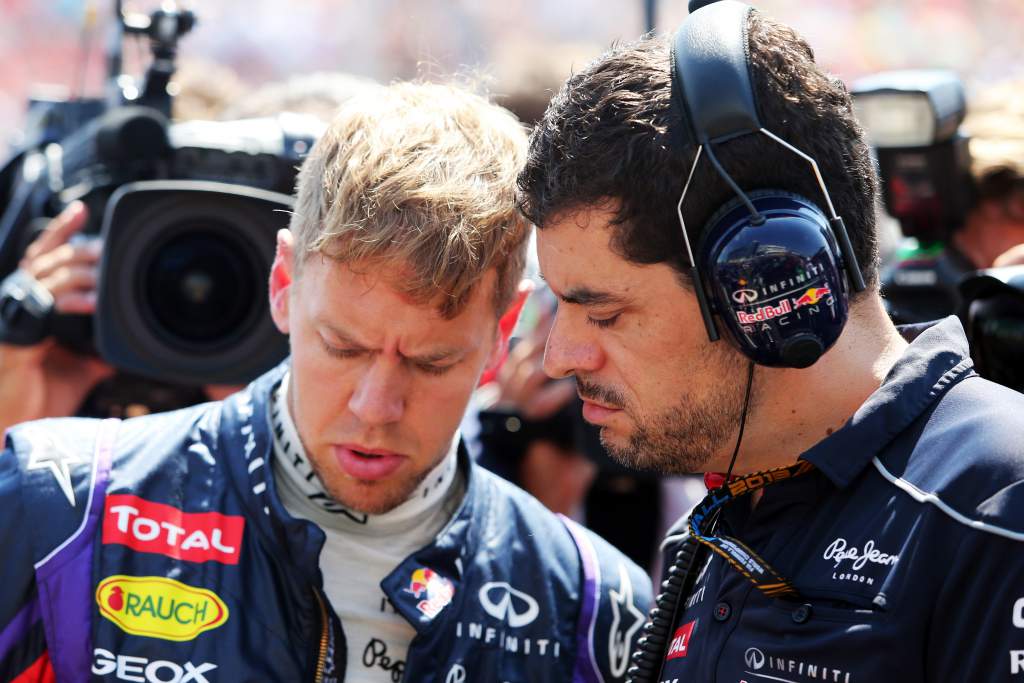 Sebastian Vettel Guillaume Rocquelin Red Bull F1