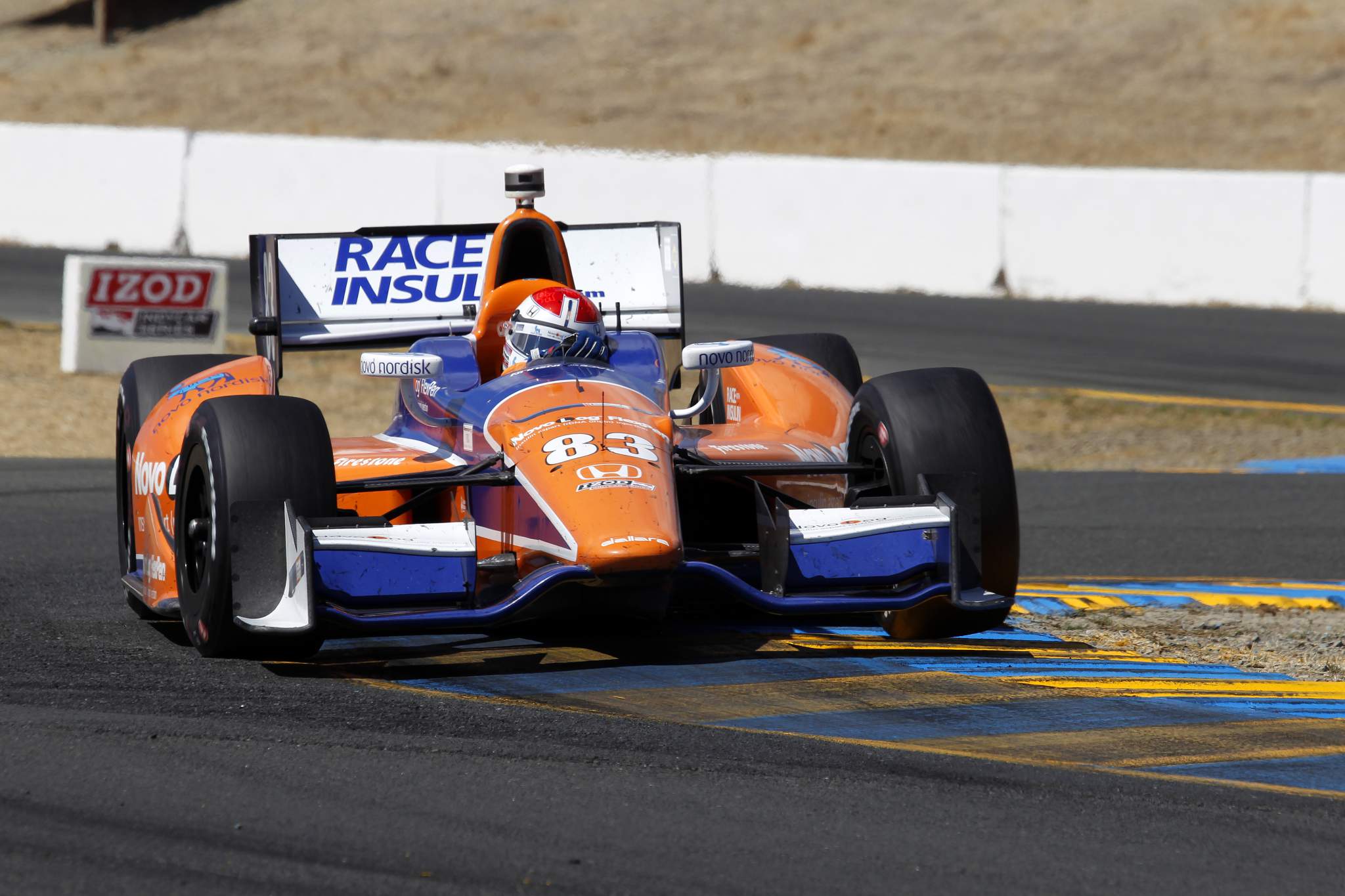 Motor Racing Izod Indycar Series Round 15 Gopro Grand Prix Of Sonoma, California, Usa