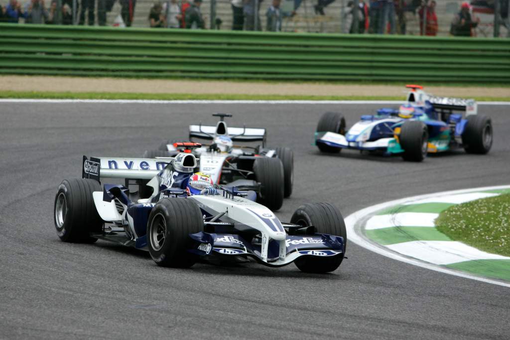 Mark Webber Williams Imola 2005