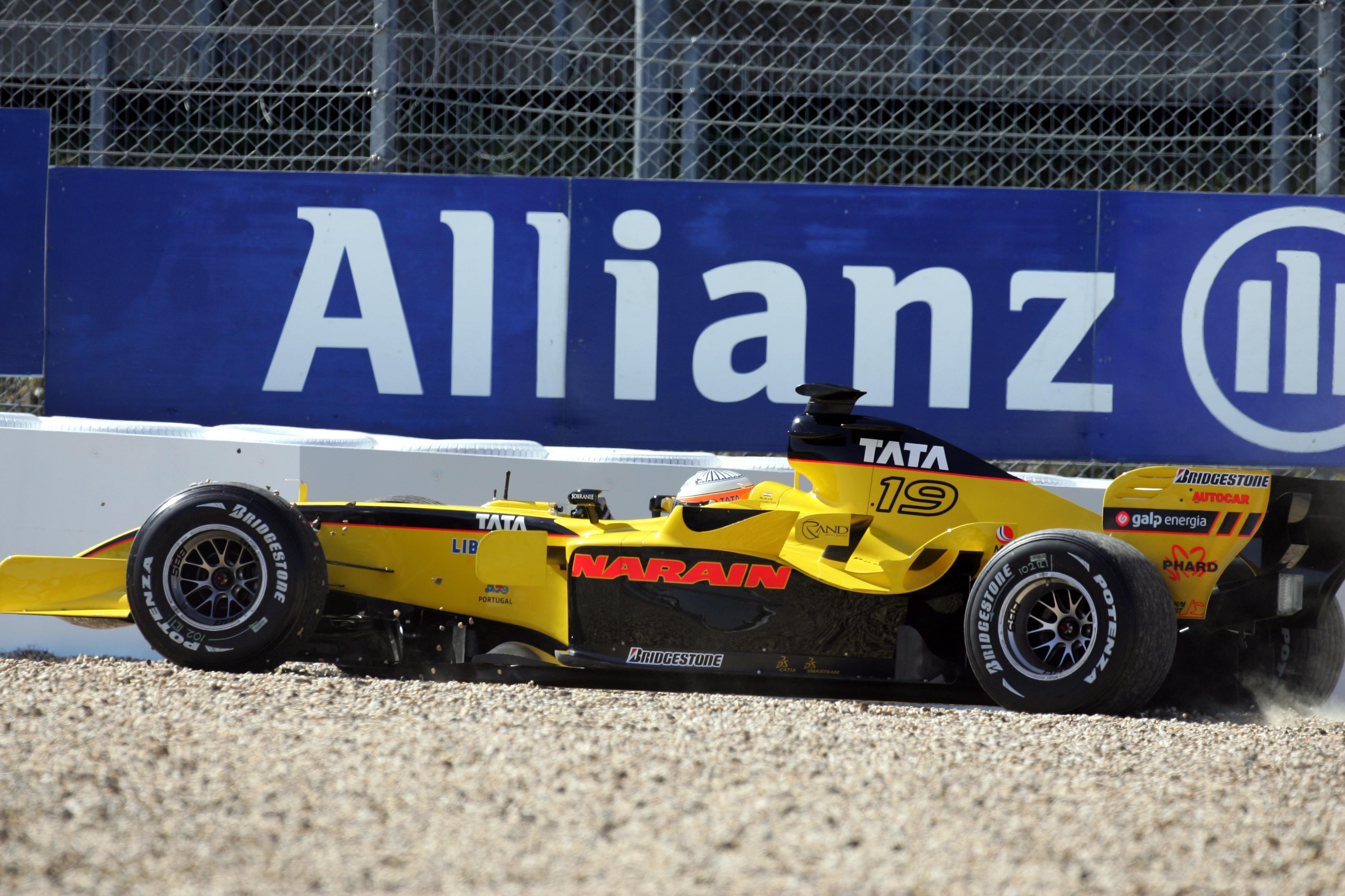 Narain Karthikeyan Jordan Nurburgring 2005