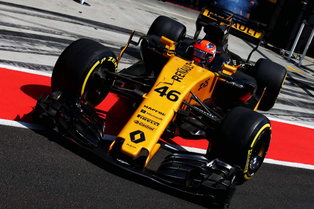 Robert Kubica Renault F1 test 2017