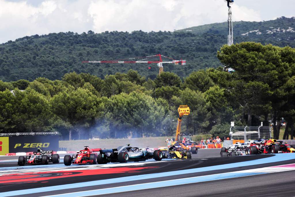 Sebastian Vettel Valtteri Bottas French GP F1