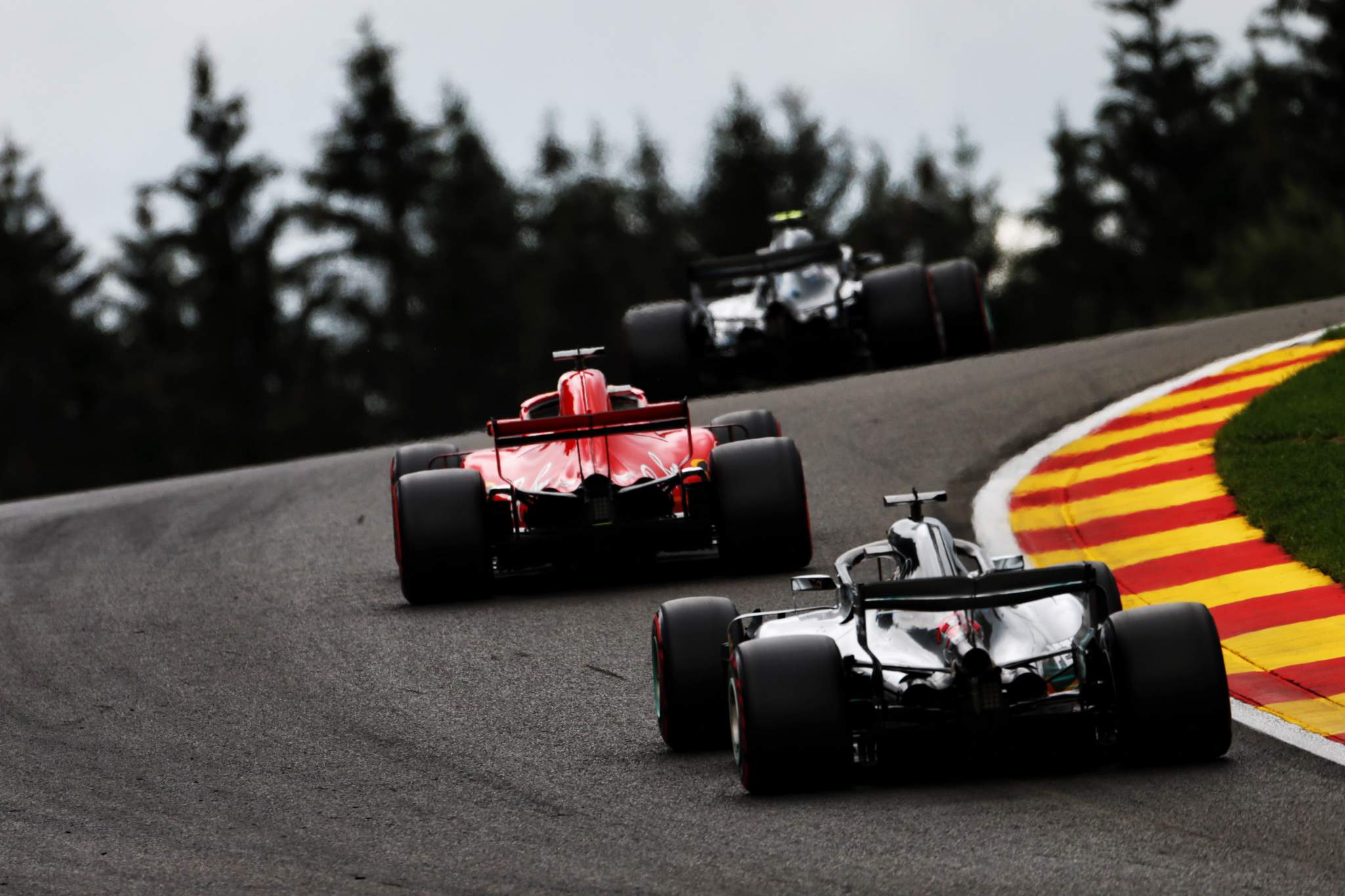 Motor Racing Formula One World Championship Belgian Grand Prix Qualifying Day Spa Francorchamps, Belgium