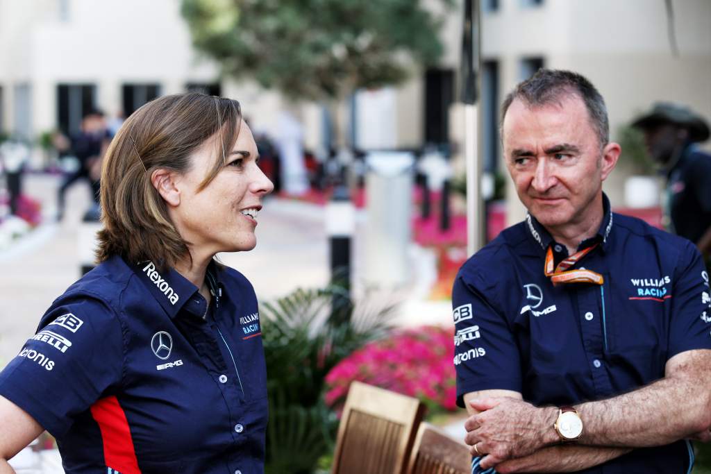 Claire Williams Paddy Lowe F1