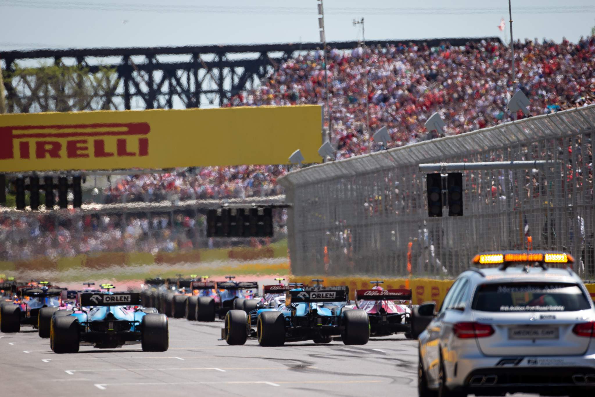 Motor Racing Formula One World Championship Canadian Grand Prix Race Day Montreal, Canada