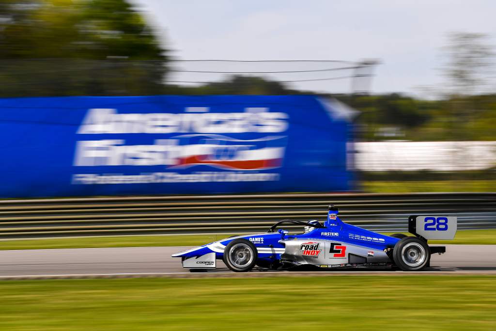 Indy Lights Kyle Kirkwood Indy Lights