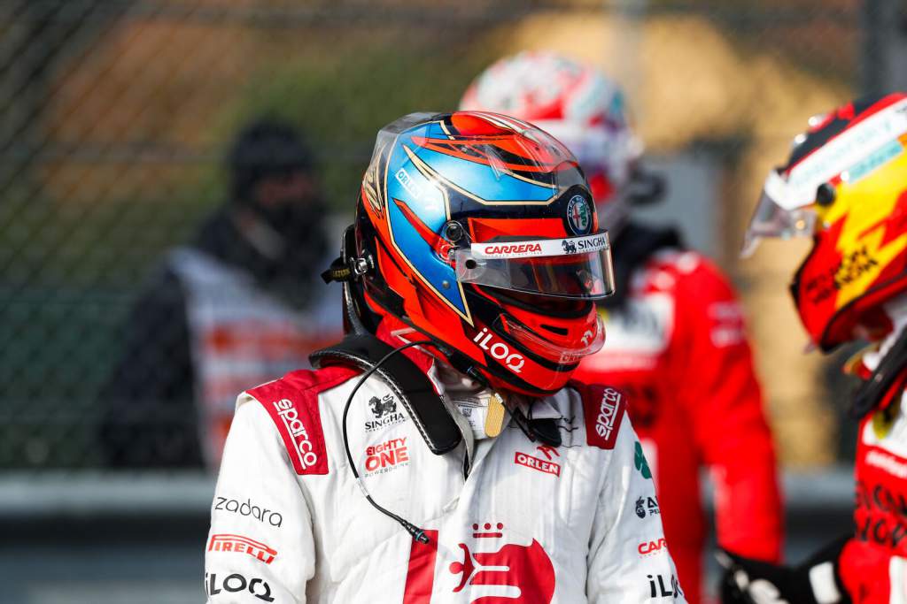 Kimi Raikkonen Alfa Romeo F1 2021 Imola