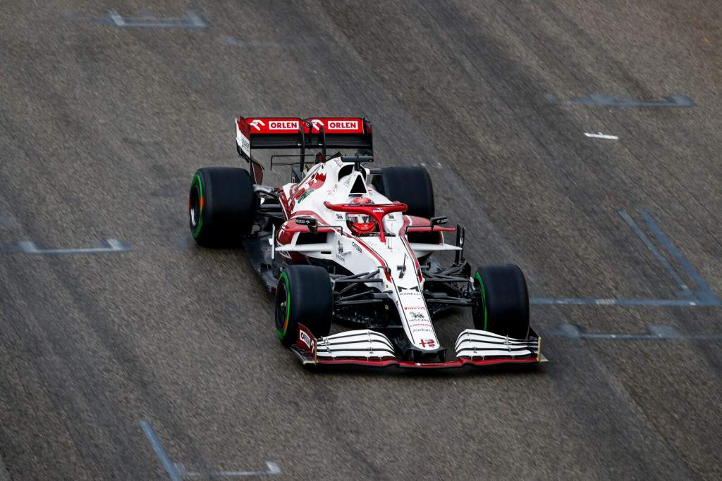 Kimi Raikkonen Alfa Romeo F1 2021 Imola