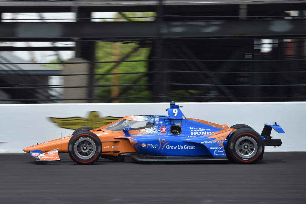 Confident Dixon heads final practice before Indy 500