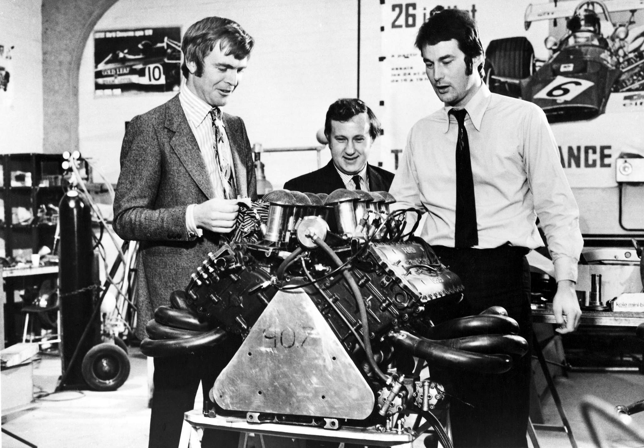 Max Mosley Alan Rees Robin Herd March 1971