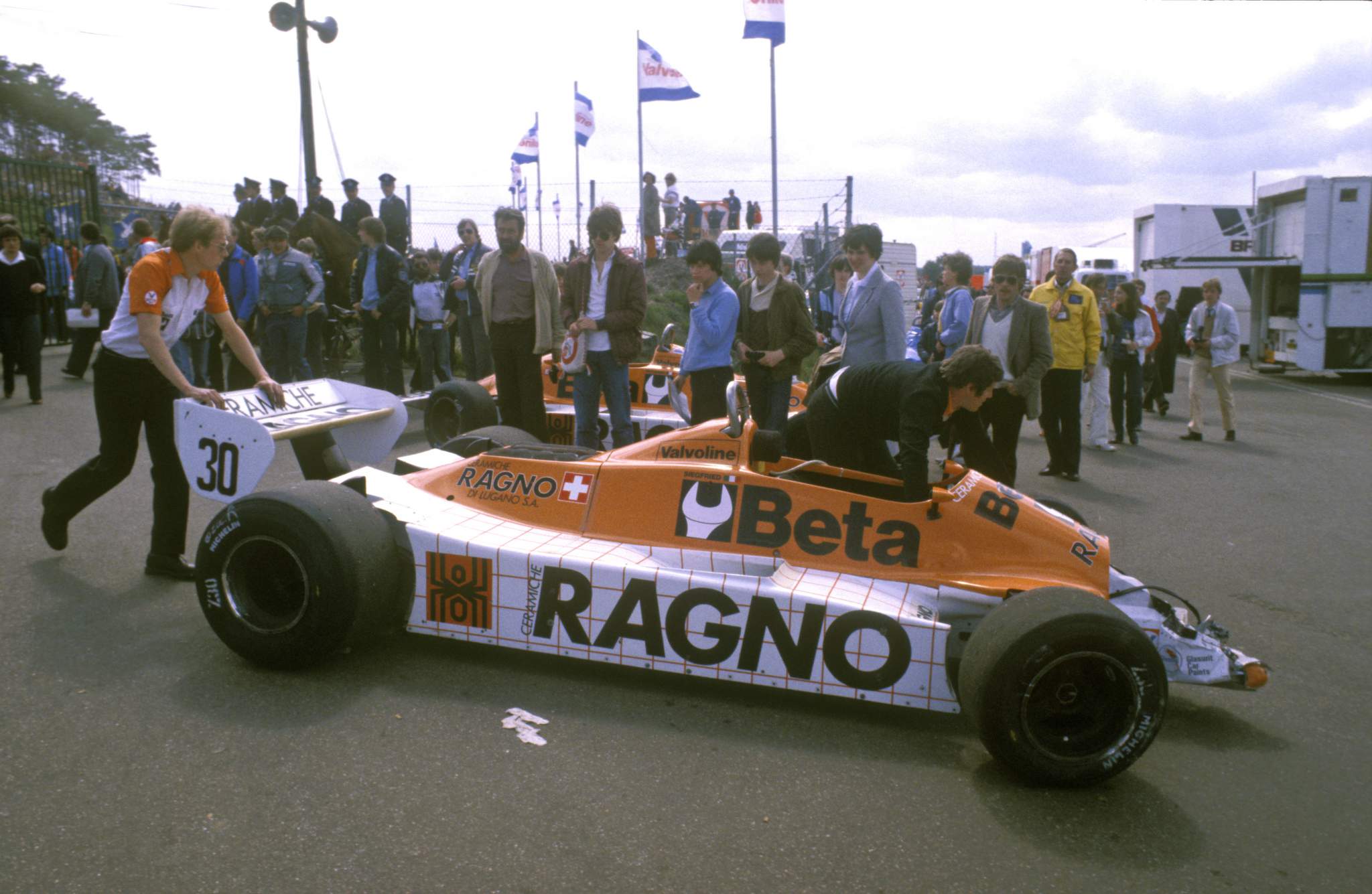 Siegfried Stohr's damaged Arrows Zolder 1981