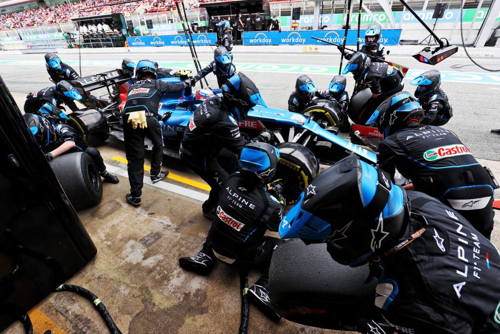 Alpine Esteban Ocon F1 Spanish GP