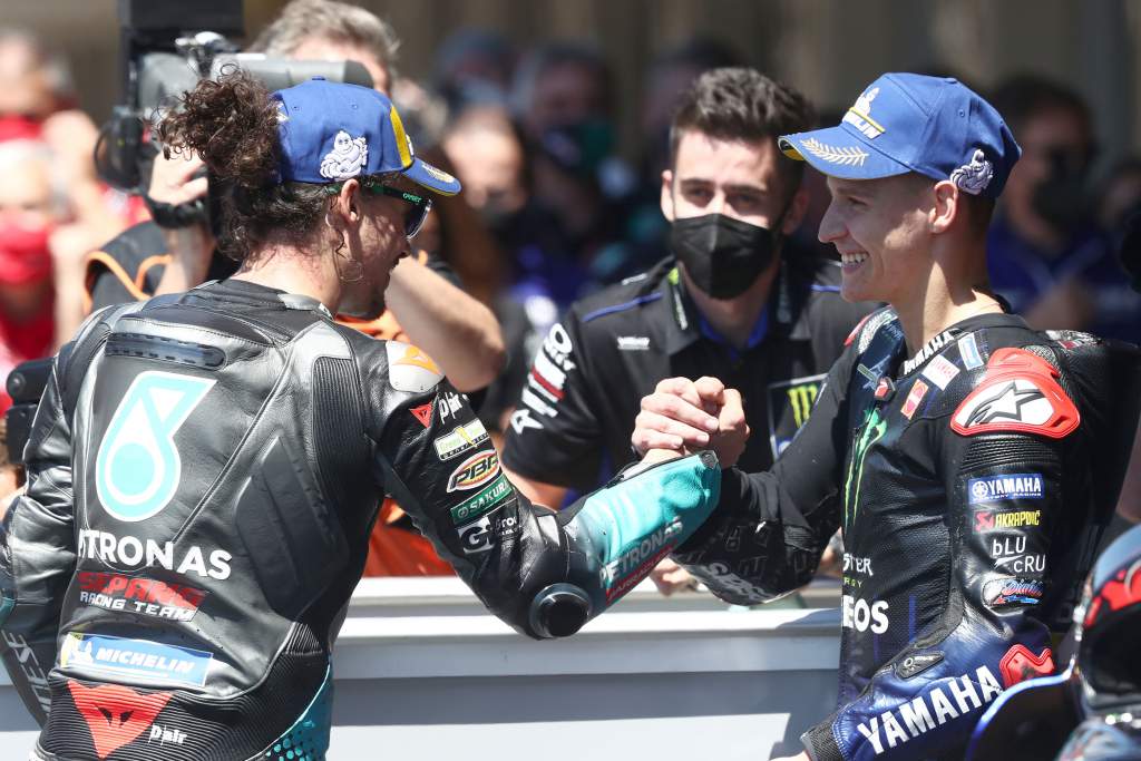 Fabio Quartararo Franco Morbidelli MotoGP