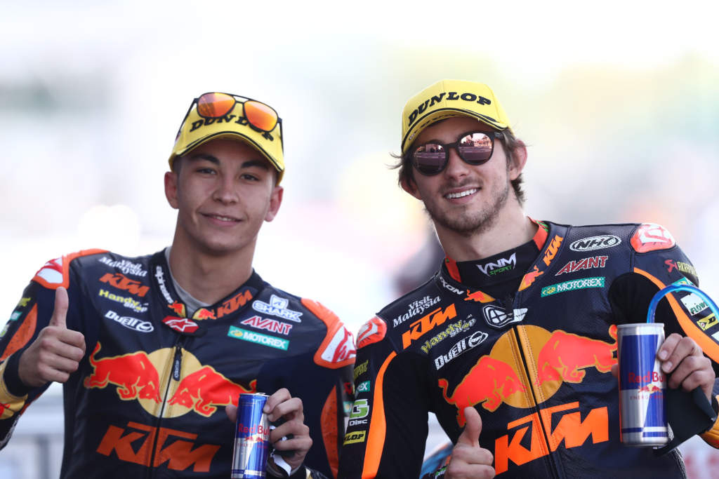 Raul Fernandez Remy Gardner KTM Moto2