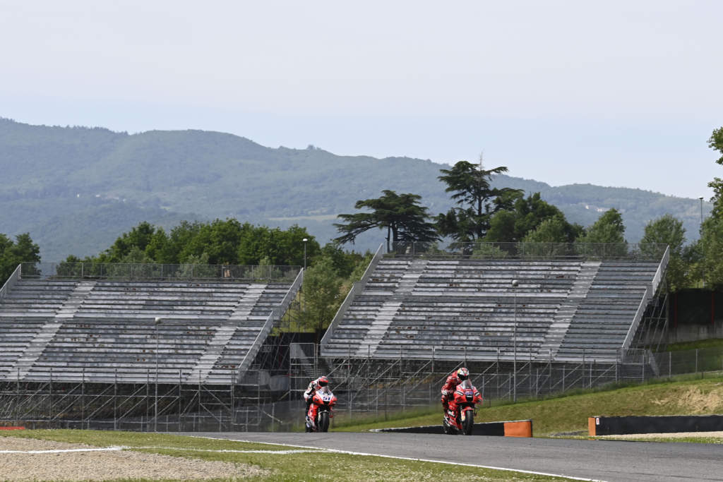 MotoGP grandstands Mugello