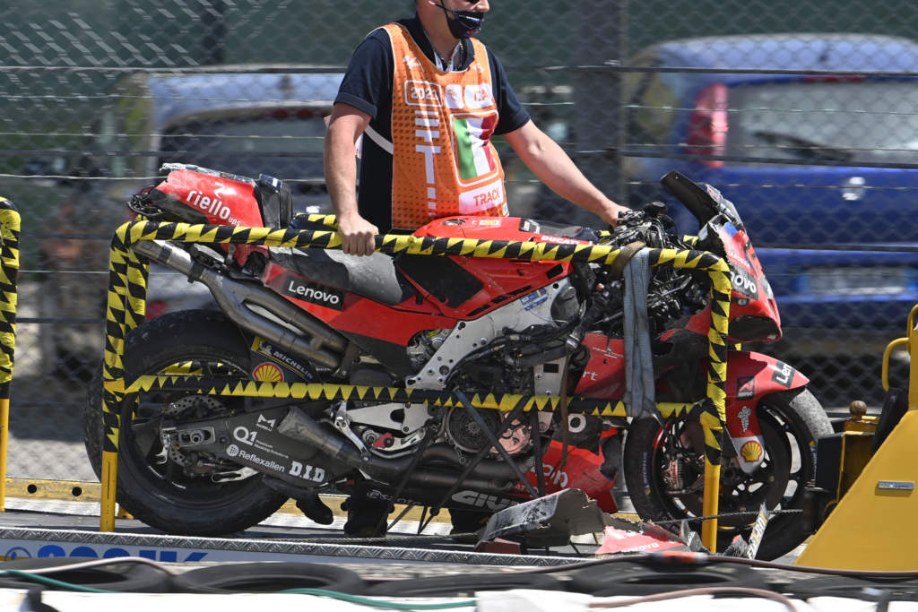 Francesco Bagnaia's Ducati MotoGP Mugello