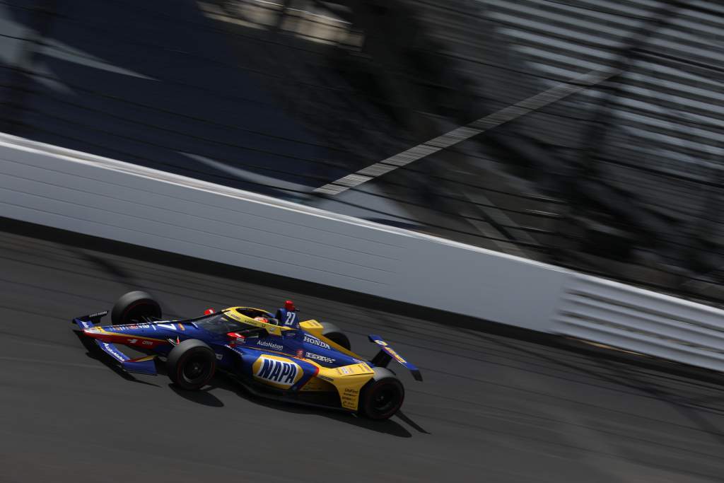 Alexander Rossi Indy 500 Practice Andretti