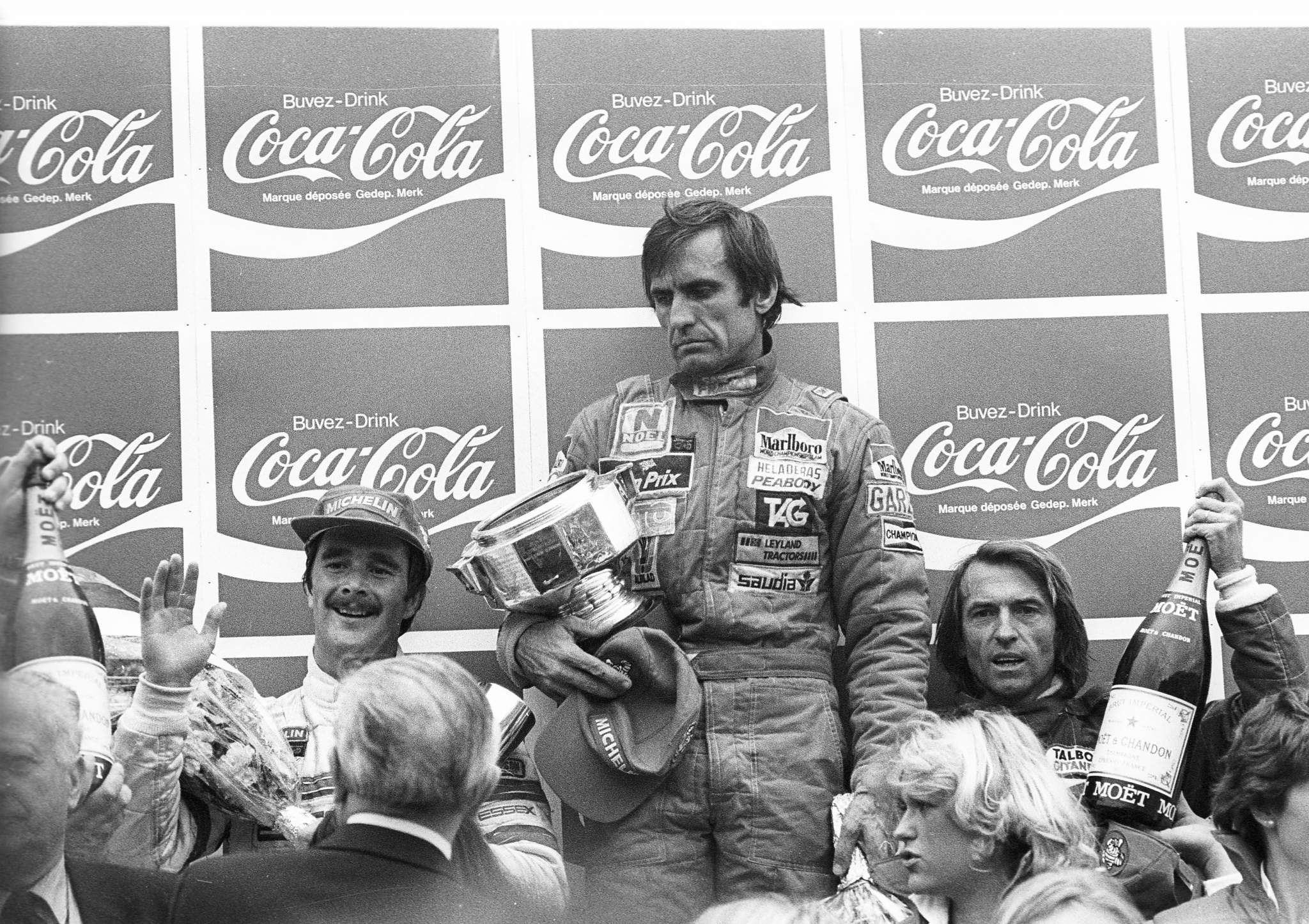 Belgian Gp 1981 Podium © Manfred Giet