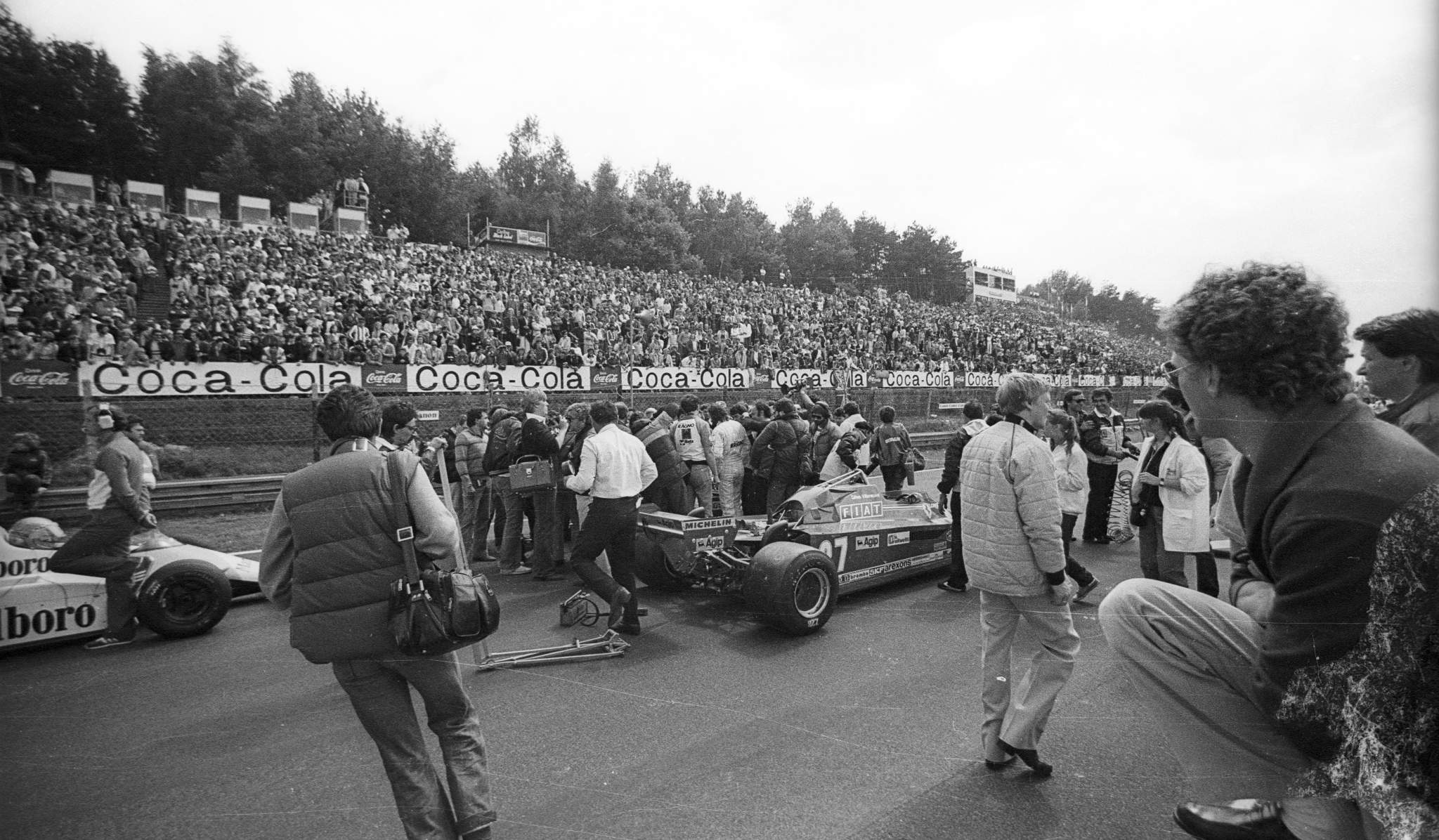 Belgian Gp 1981 Race Stopped After The First Start © Manfred Giet