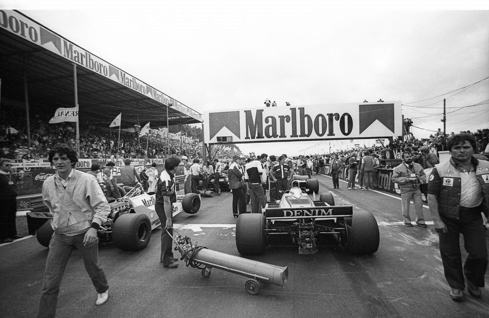 Belgian Gp 1981 Before 2nd Start 9 Manfred Giet