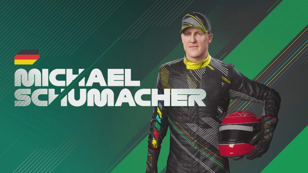 F1 2021 Game Icons Schumacher Pic 1