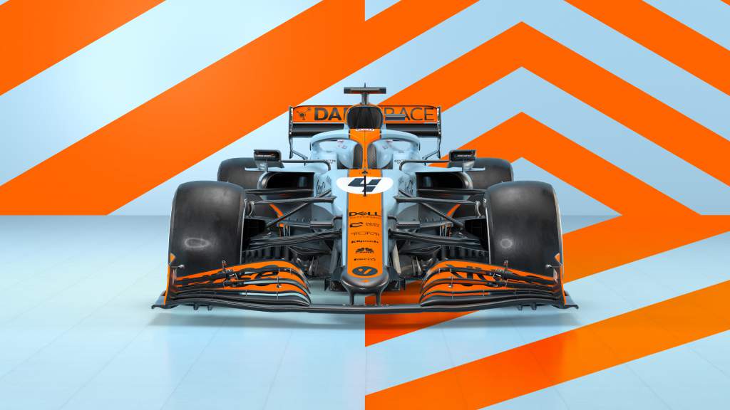 McLaren F1 Gulf render