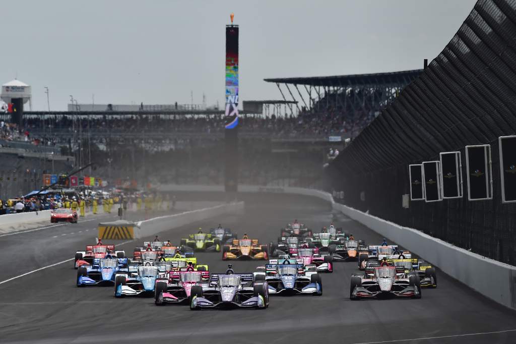 Romain Grosjean Indianapolis IndyCar start