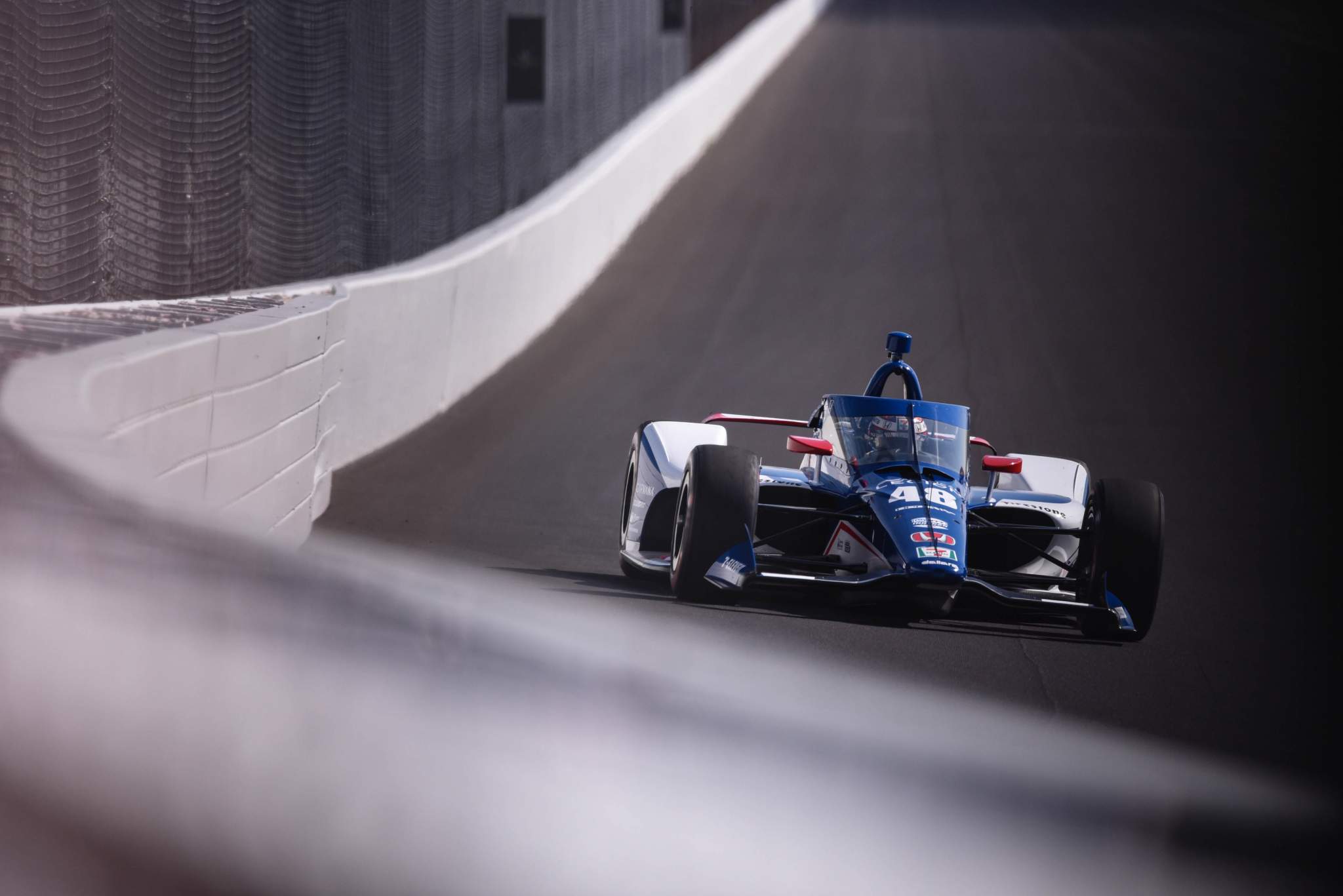 Tony Kanaan Ganassi Indianapolis test