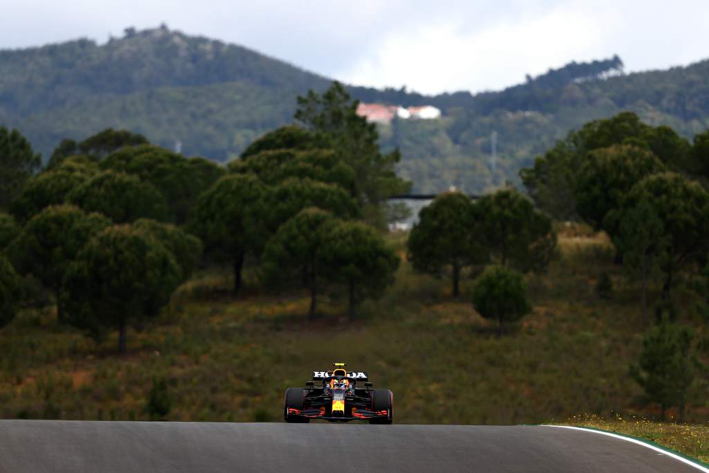 Sergio Perez Red Bull F1 Portuguese GP qualifying