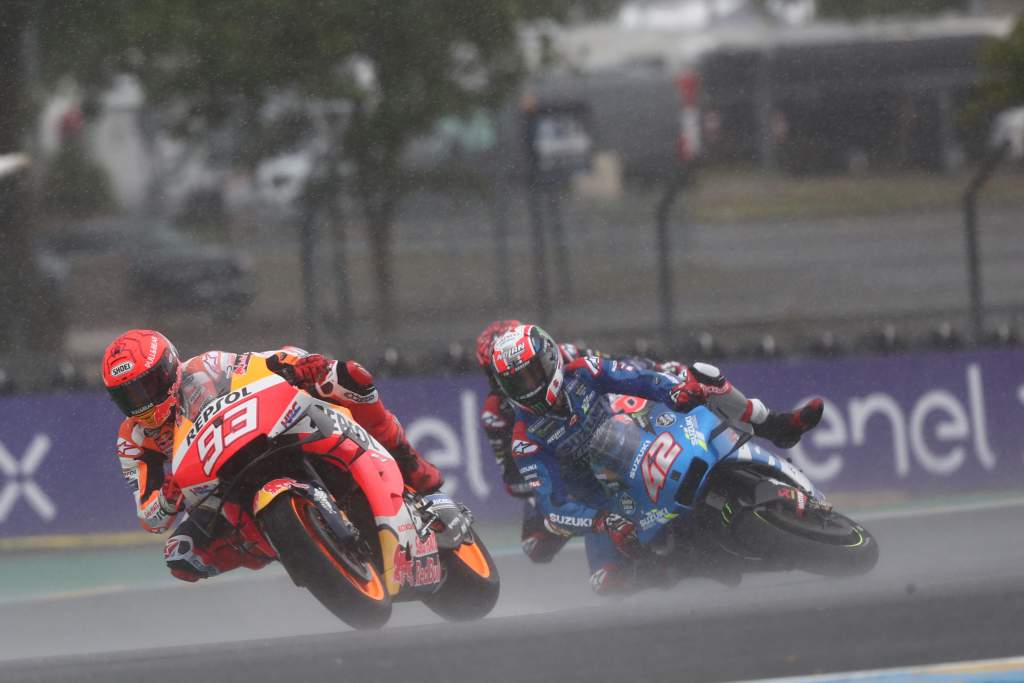 Marc Marquez Alex Rins Honda Suzuki MotoGP Le Mans