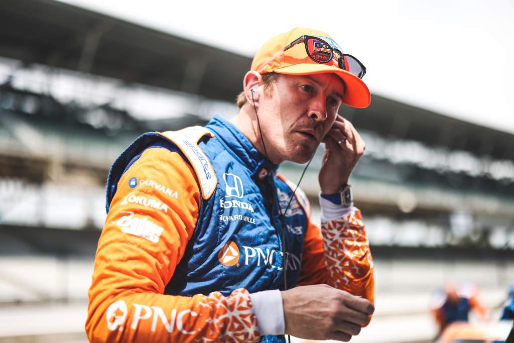 Scott Dixon Ganassi Indy 500 Practice