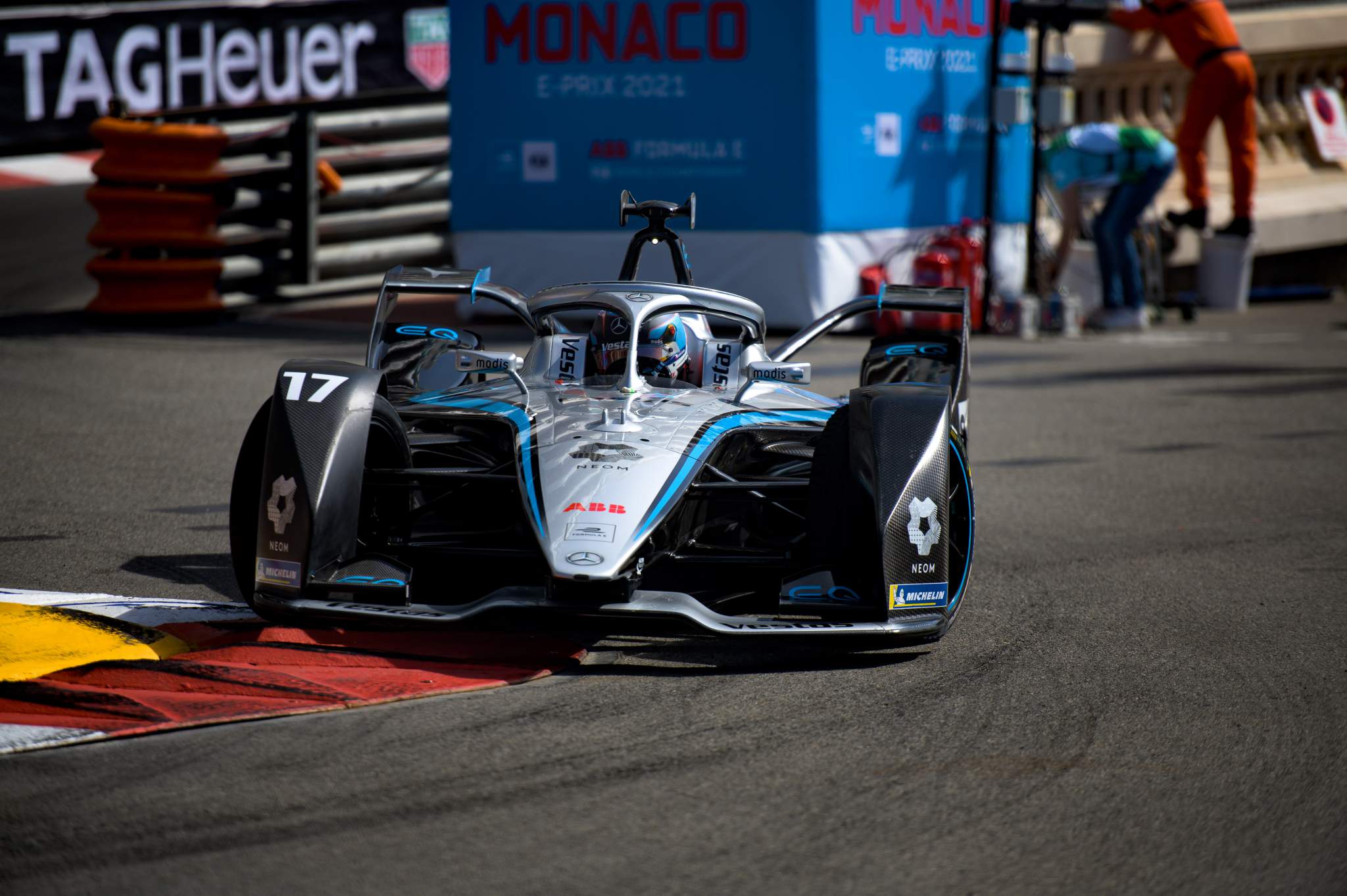 Nyck de Vries Mercedes Formula E Monaco 2021