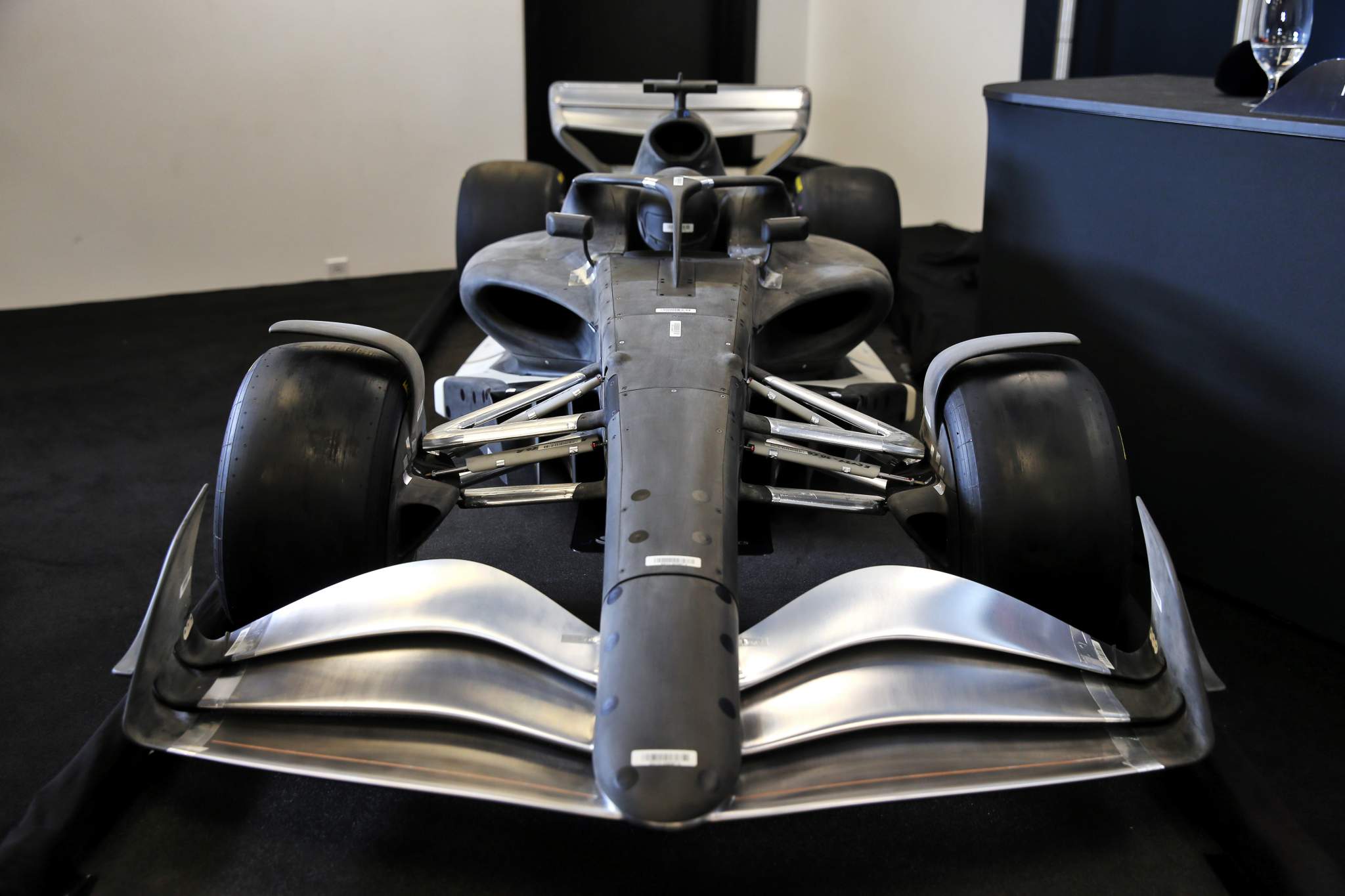 F1 2022 new rules windtunnel model