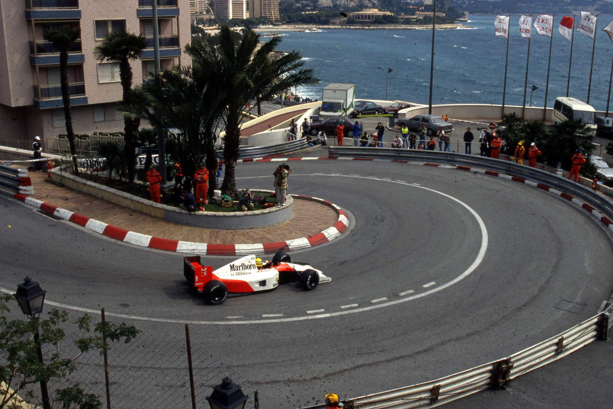Ayrton Senna McLaren Monaco 1991