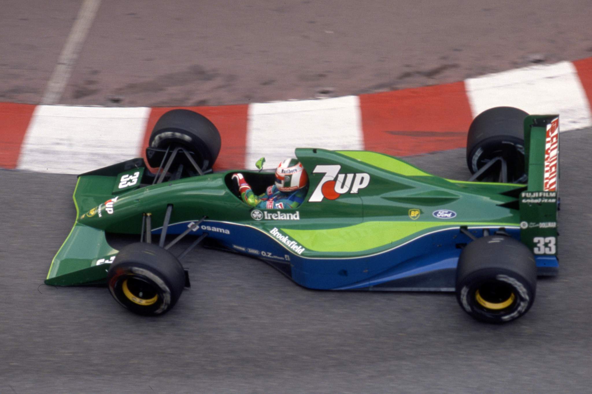 Andrea de Cesaris Jordan Monaco Grand Prix 1991