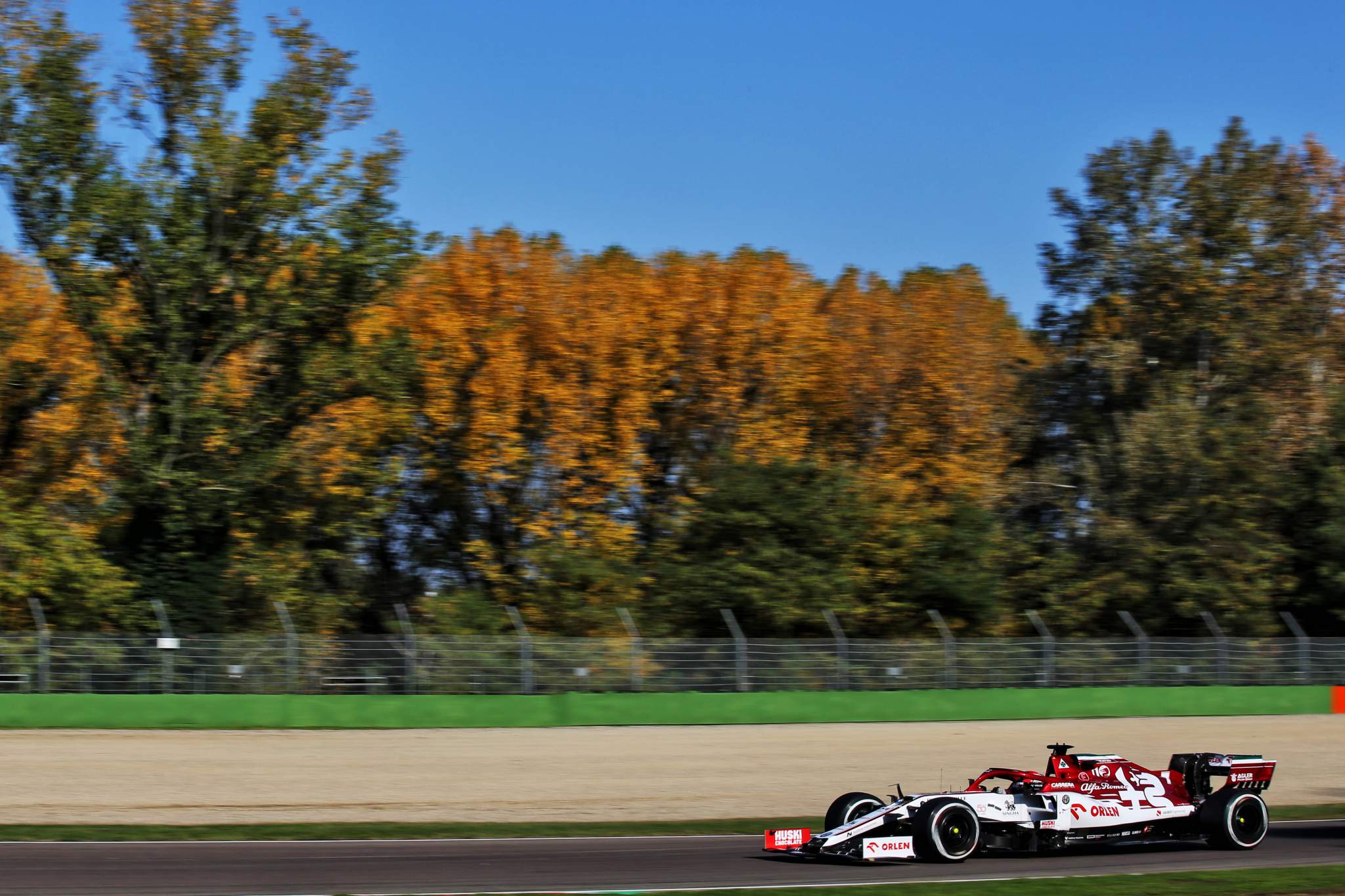 Motor Racing Formula One World Championship Emilia Romagna Grand Prix Qualifying Day Imola, Italy