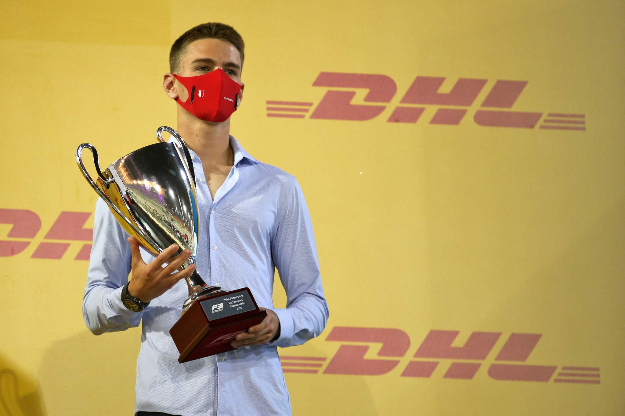 Motor Racing Fia Formula 3 Championship Prize Giving Ceremony Sunday Sakhir, Bahrain